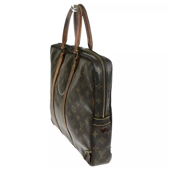LOUIS VUITTON Porte Documents Voyage Briefcase Hand Bag Monogram - Picture 4 of 16
